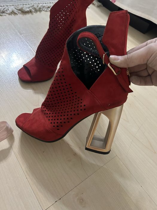 Туфли красные весна и лето