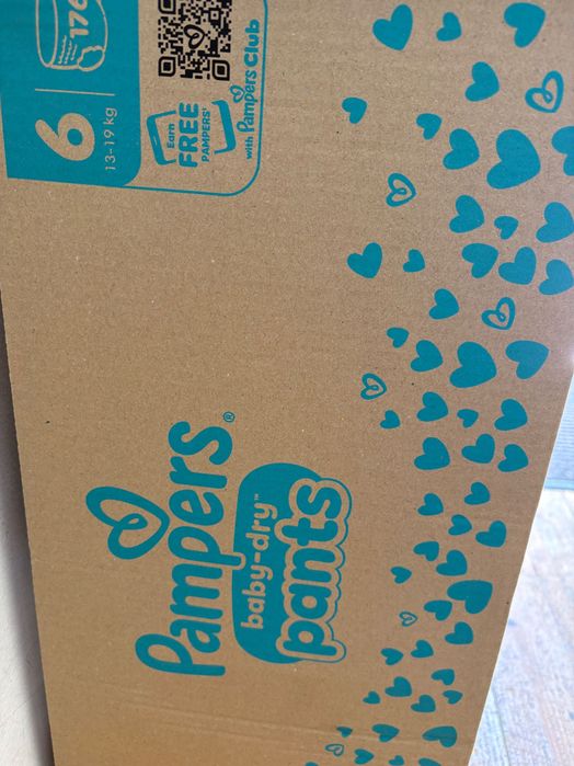 Pampers Baby-Dry Pants размер 6 (13–19 кг)