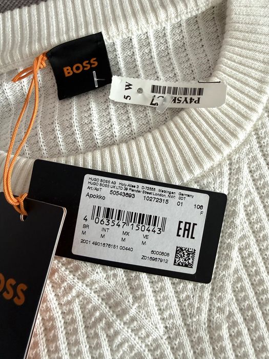 Bluza Pulover Hugo Boss alba