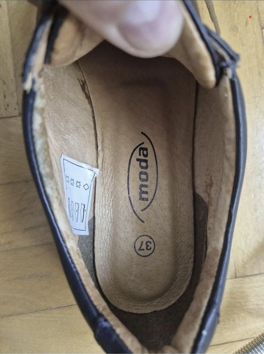 Pantofi piele naturală, Moda, Italia, Piele Naturala, Unisex - 37