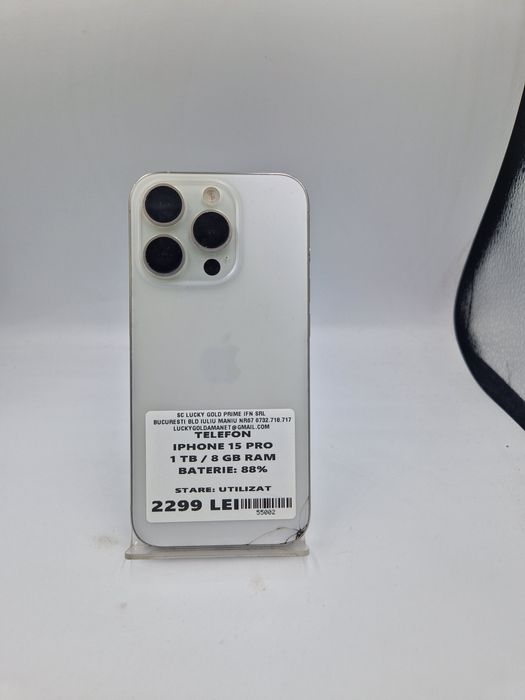 IPHONE 15 PRO 1TB / 88% BATERIE Garantie ! #55002