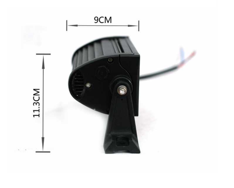 9D LED BAR С Лупи Off-Road  42.5см 7680 LМ 96W