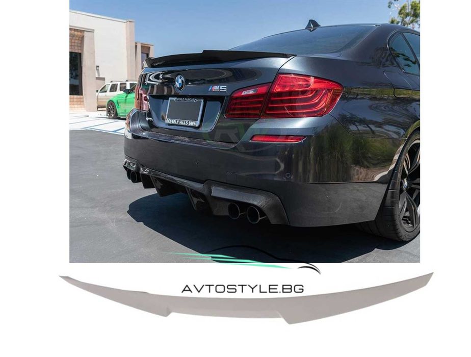 Лип спойлер за багажник подходящ за  BMW-5 F10 М4 ГРУНД