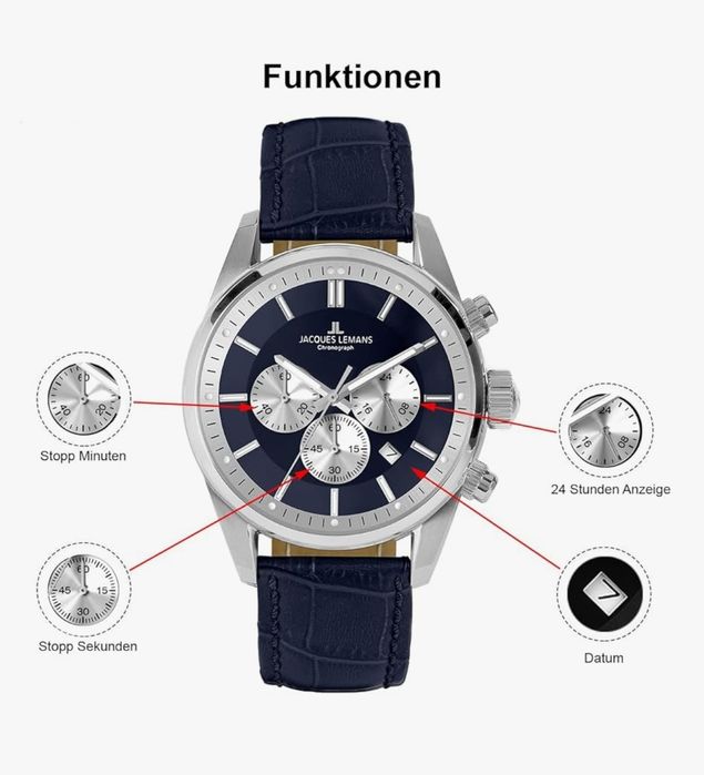 Vând ceas Jacques Lemans