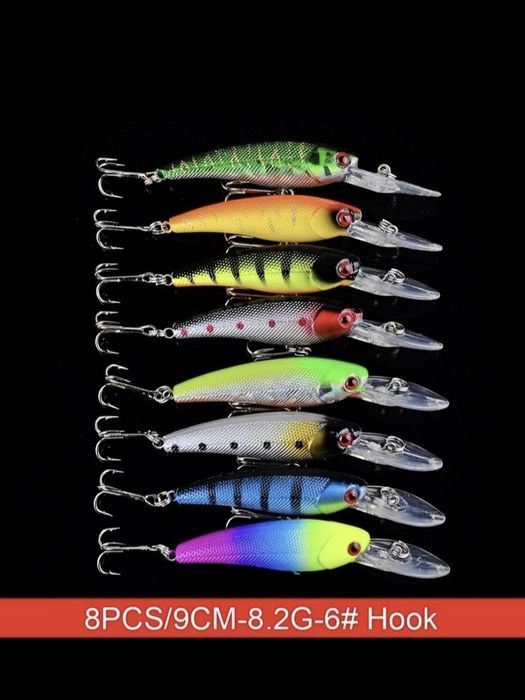 Комплект воблери и блесни