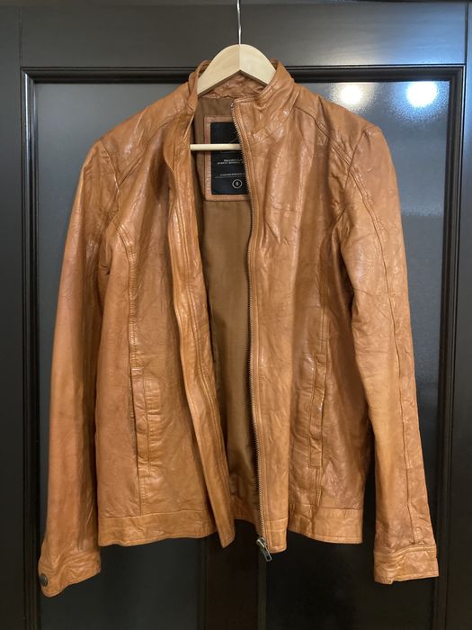 Geaca de piele naturala