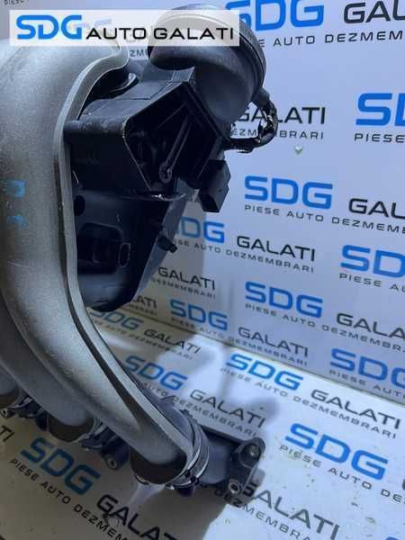 Galerie Admisie cu Vas Depresor si Senzor Presiune Aer VW Passat B5.5 2.0 ALT 2001 - 2005 Cod 06B133210AJ 06B133909 [MA0146]