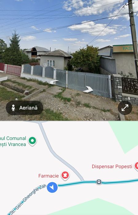 Se vinde teren cu casă batrânească