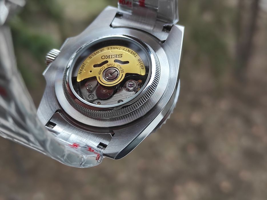 Seiko GMT mod  Сейко Batman