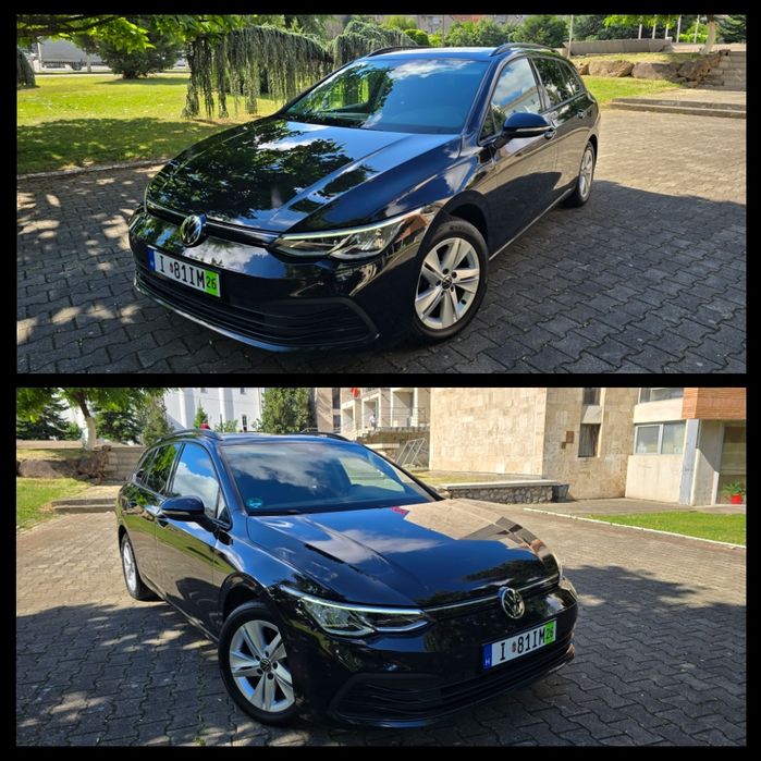 Vw Golf 8 Life 05/2021 2.0TDI 116CP Led Tabletă Climatronic digital Bord Virtual Jante Volan Încălzit Geamuri fumurii Front Assist Lane Assist Euro6