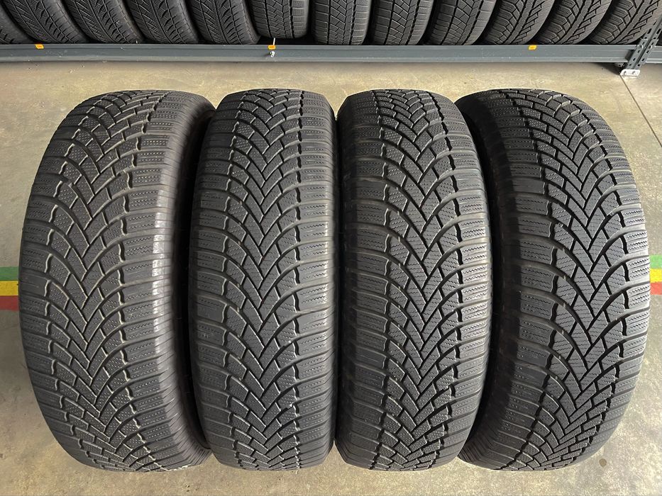 Set Anvelope Cauciucuri M+S Bridgestone 215 70 R16 Profil 6mm An 2021