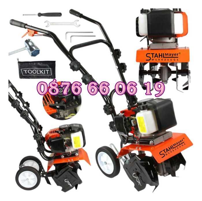 Бензинова мотофреза 74 куб, бензинов мотокултиватор