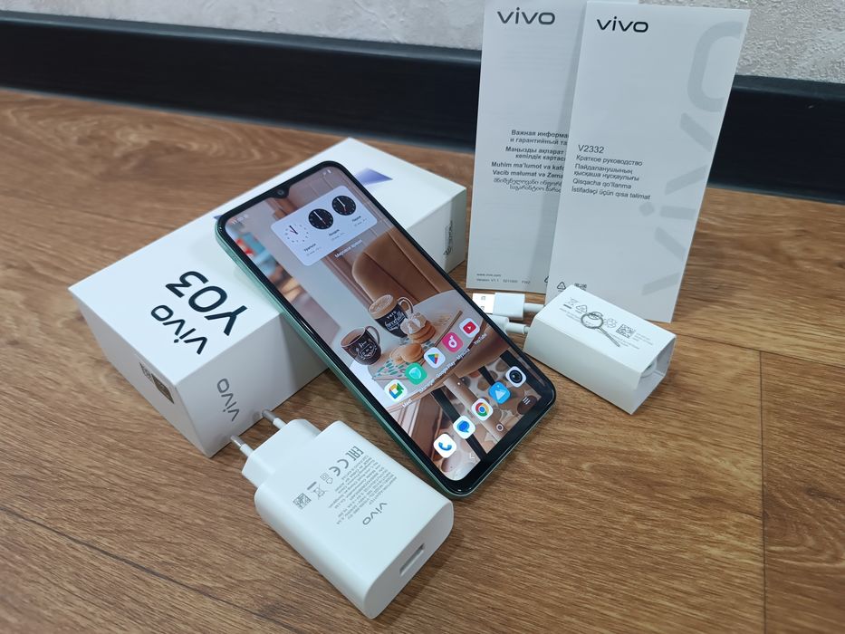 VIVO Y03 / 128ГБ в отличном состояний.