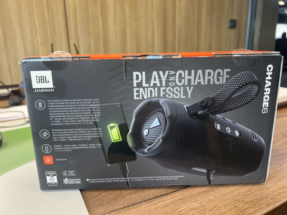 JBL charge 6 портативный калонка сотилади. Original.
