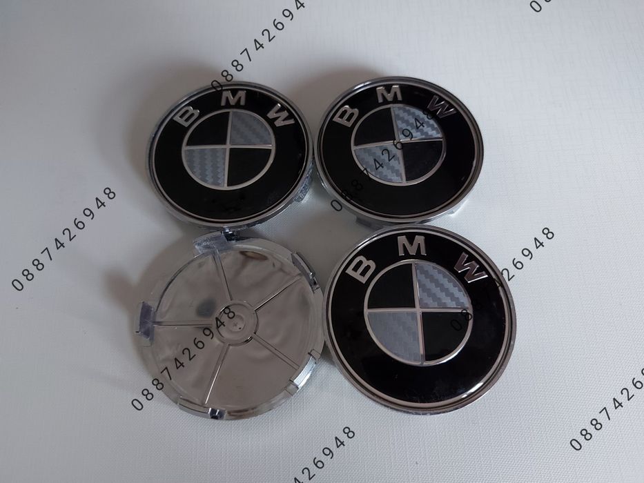 Карбонови емблеми 7 части за Бмв е36 е39 е46 е60 е61 е90 е91 Bmw X5