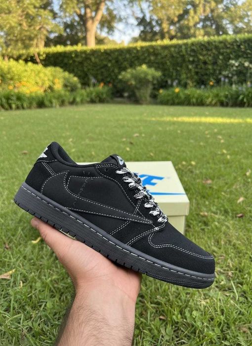 Adidasi Jordan 1 Low Dark Phantom - Premium - Full Box