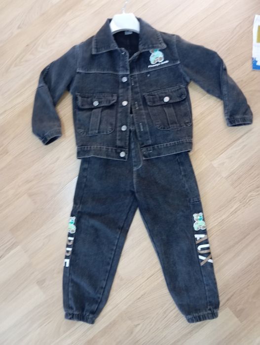 Детская джинсовая двойка