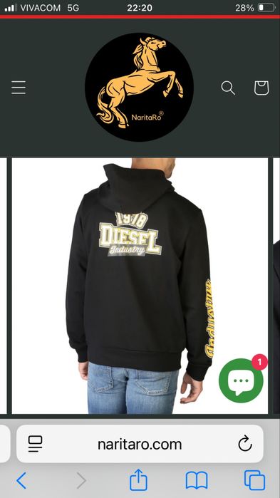 Намалени Diesel суичъри мъжки Нови