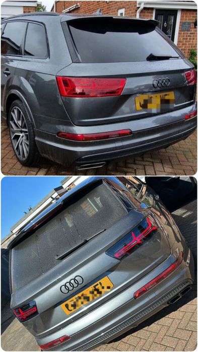 Audi Q7/SQ7/RS7 4M LED Black Optics Стопове оригинални EU , Безупречни