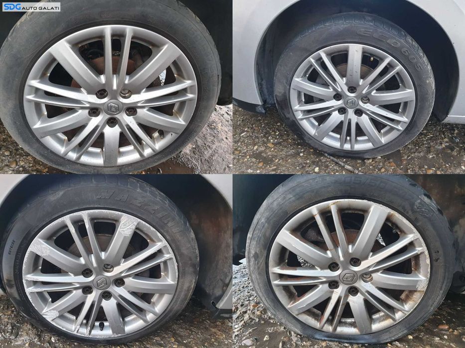 Set 4 Roti Jante Aliaj 205 50 17 R17 Renault Kadjar 2015 - 2017 [C3428]