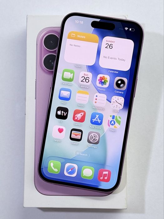 iPhone 16 Pink 92% battery