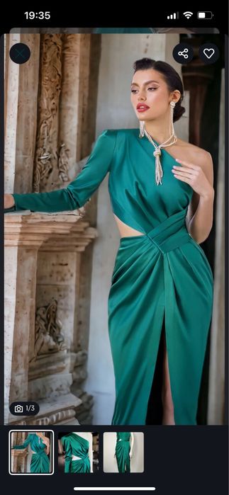 Rochie de seara verde