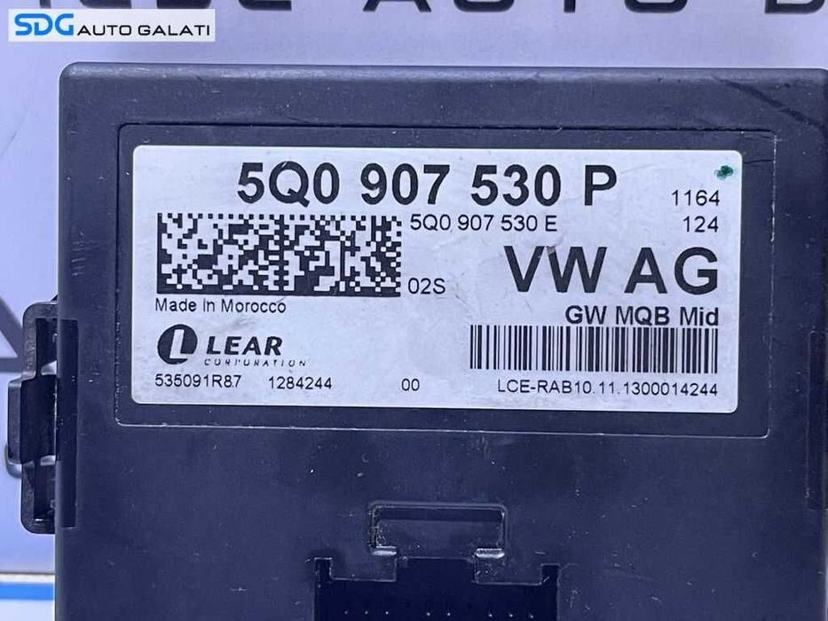 Unitate Modul Calculator CAN Gateway Audi A3 8V 2013 - 2017 Cod 5Q0907530P [L3658]