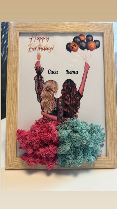 ПЕРСОНАЛИЗИРАНИ картини със скандинавски мъх