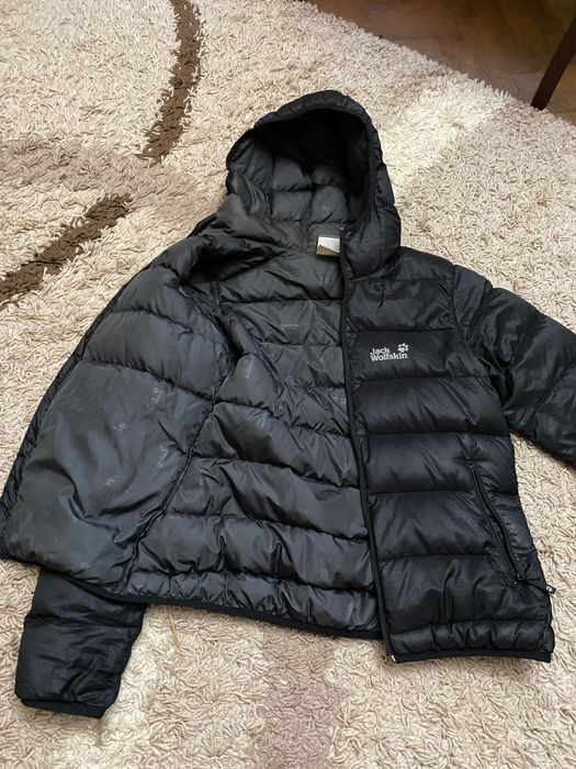 Vand geaca puf natural Jack Wolfskin S