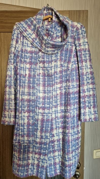 Пальто букле демисезонное