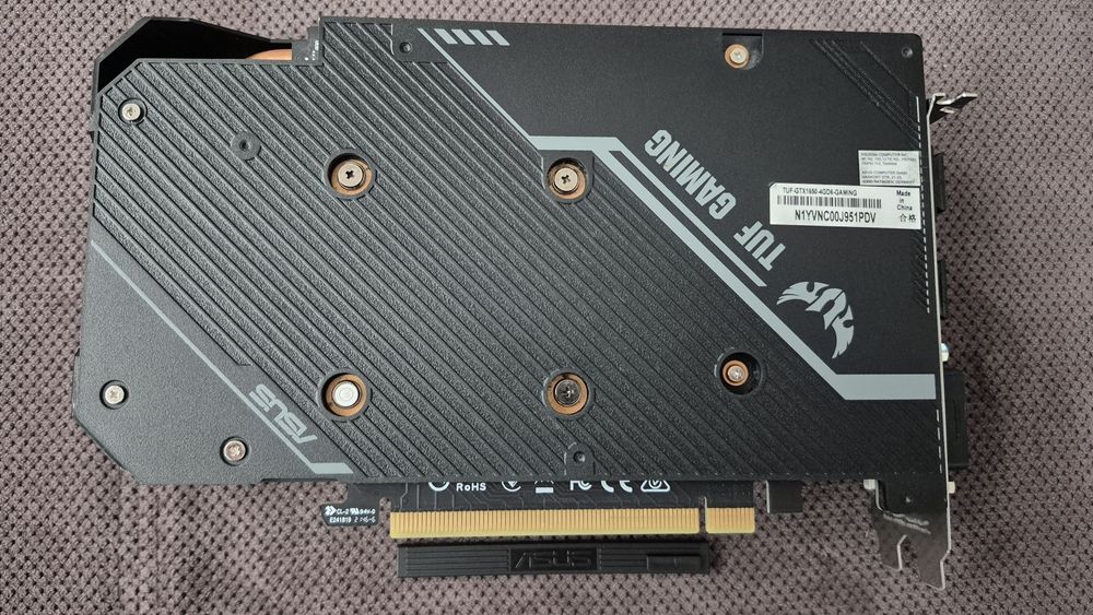 Placa video ASUS TUF Gaming GeForce GTX 1650 OC, 4GB GDDR6, 128-bit