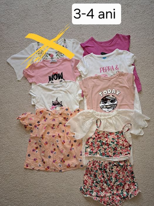 Lot hainute fetita 3-4 ani