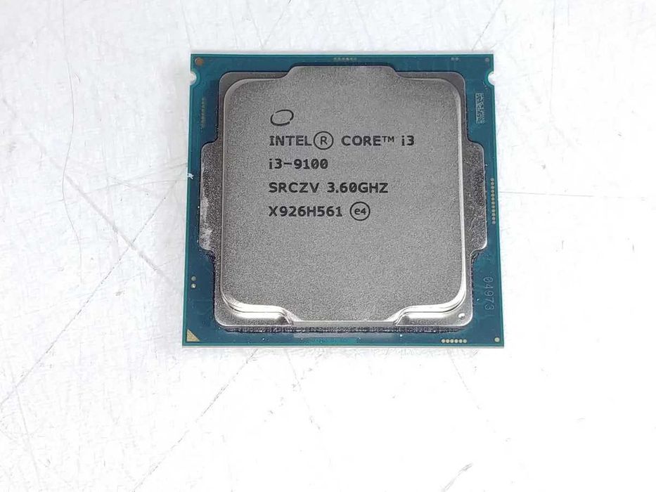 Intel core i3 9100 процессор с графикой