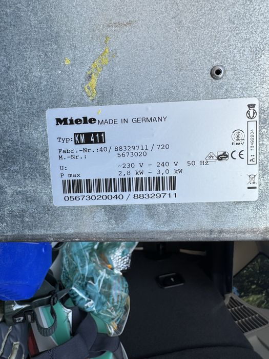 Gratar Miele made in Germany