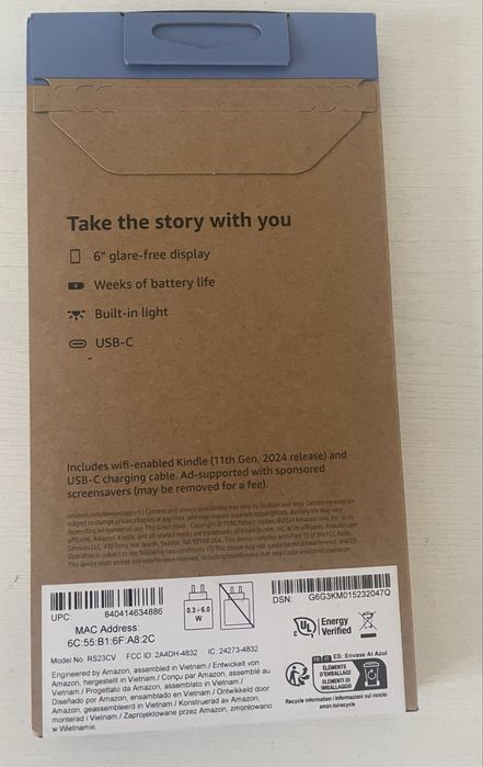 Amazon Kindle Киндл 16 GB