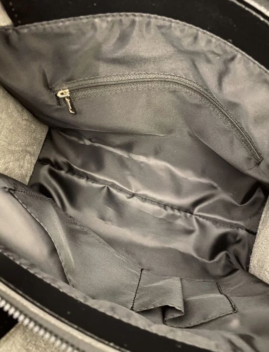 Сумка чёрная из экокожи