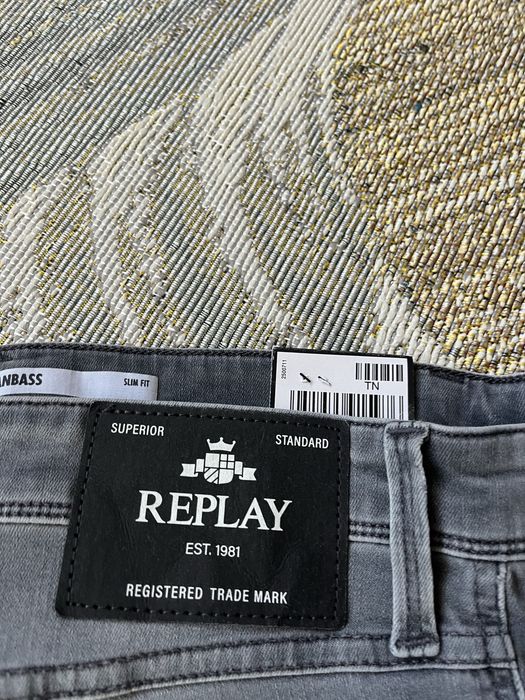 REPLAY : Anbass Power Stretch  - НОВИ 32-33 Slim / Оригинал