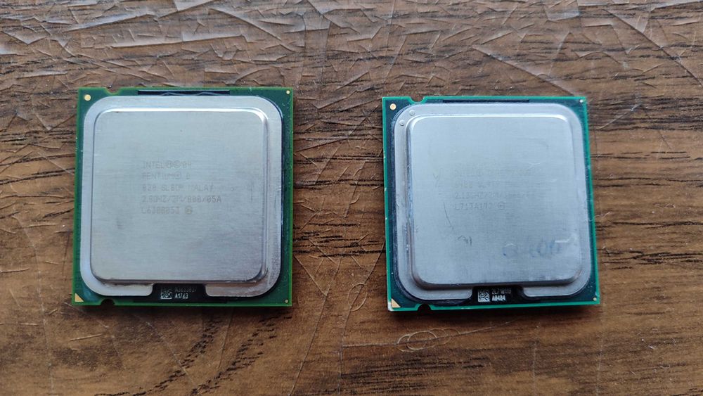 Продам Б/У Процессоры Intel Pentium D 820 и Intel Core 2 Duo E6400