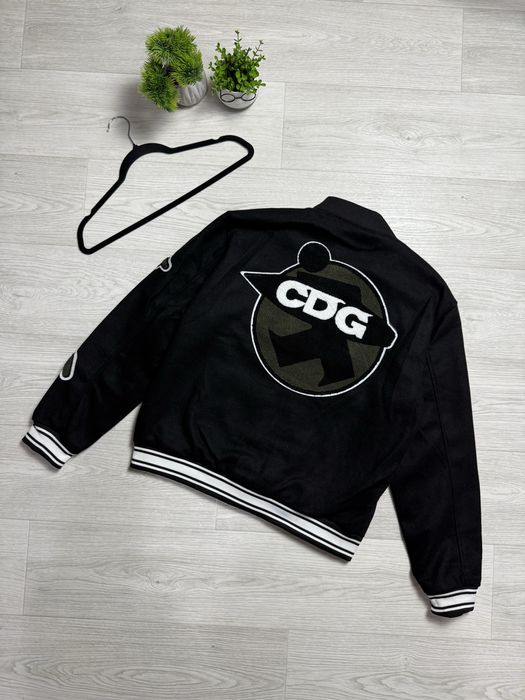 Бомбър яке Stussу x Comme des Garçons (CDG)