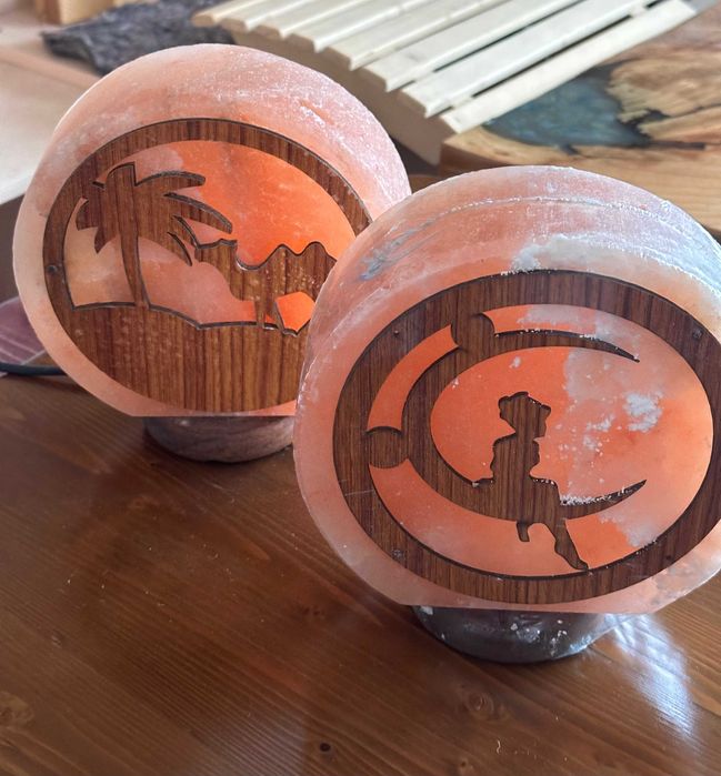 лампы из гималайской соли