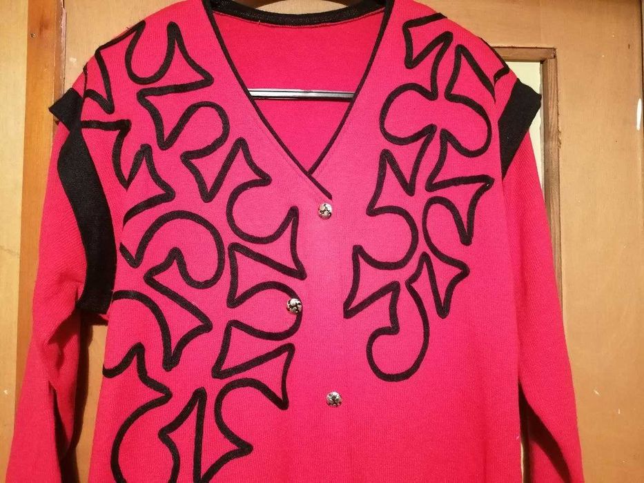 Rochie de dama 3/4 tricotata