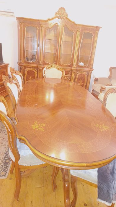 Mobilă clasică de lux Gioconda din lemn masiv de cires IMAR Arad