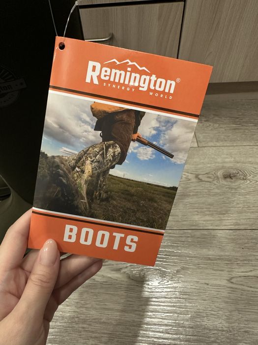 Новые сапоги Remington.