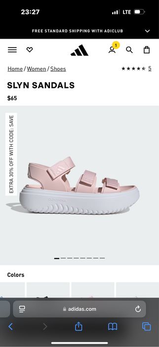 Продам ADIDAS сандалий. Новые,Оригинал.