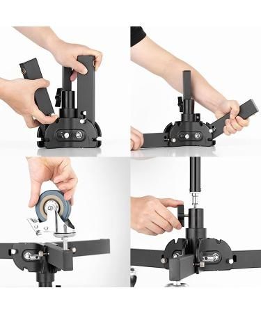 Професионален стоманен статив за студийно осветление - AMBITFUL