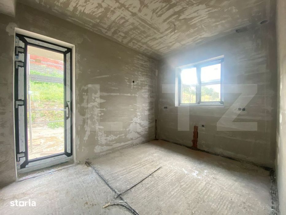 Casa moderna cu terasa panoramica si garaj dublu – confort, intimita