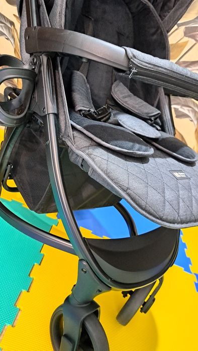 Carucior modular 3 în 1 KikkaBoo multifuncțional de la 0 luni-3 ani