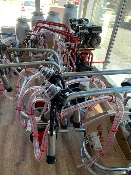 Mulgatoare vaci capre oi 1-2-4-6 posturi NOI garantie 2 ani