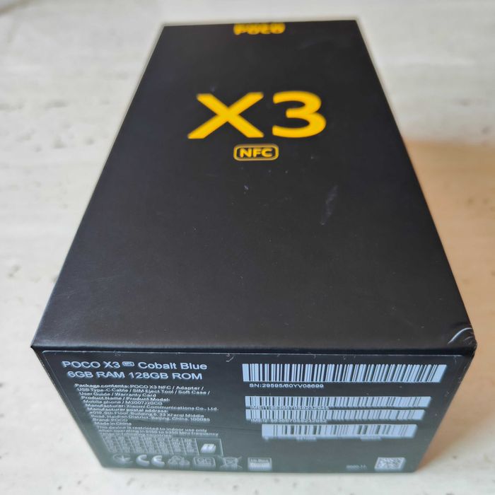 Telefon mobil POCO X3 NFC, Dual SIM, 128GB, 6GB RAM, 4G
