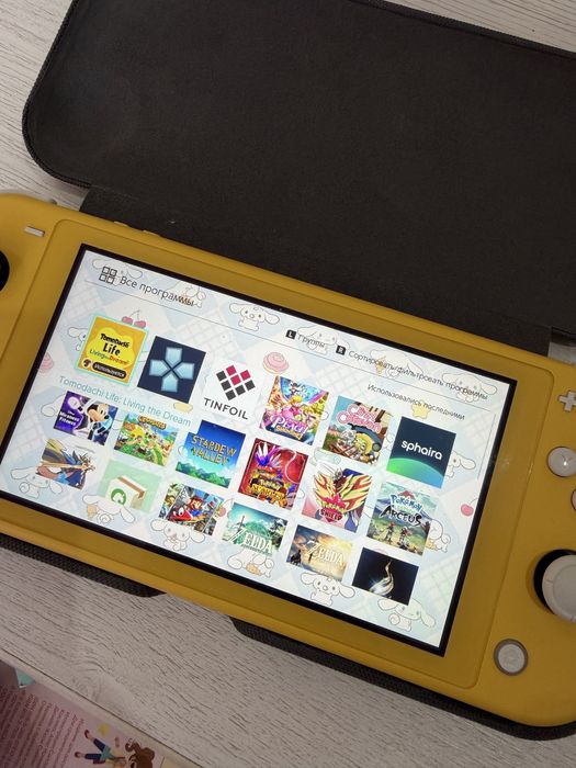 продам прошитый nintendo switch lite